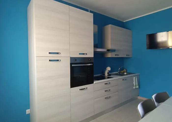 Casa Blu Free Private Parking On The Apartamento *